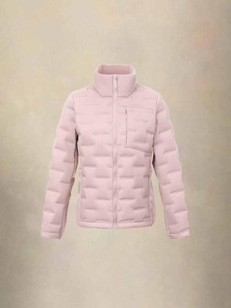 2602无缝立领羽绒服